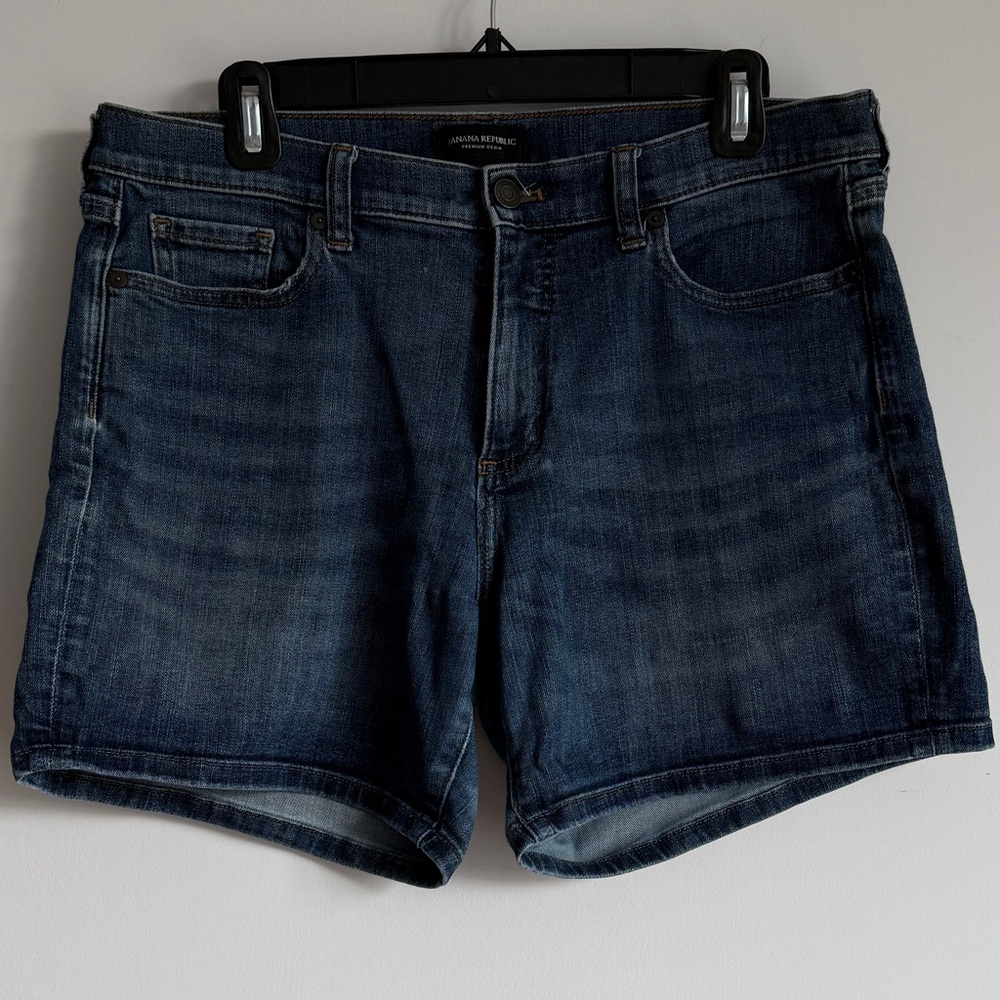 Banana Republic Blue Jean Shorts